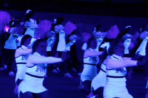 Falcon Pep Rally Glows in the Dark
